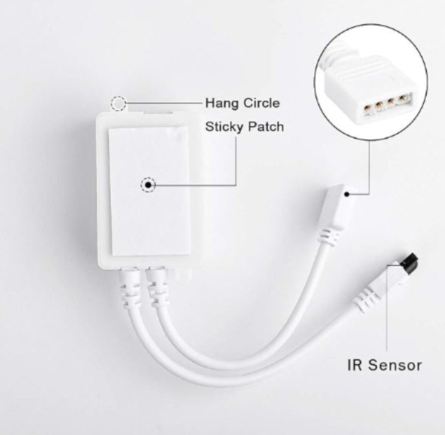 24 Keys Digital RGB IR Remote Controller