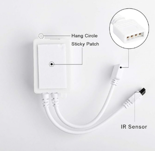 24 Keys Digital RGB IR Remote Controller