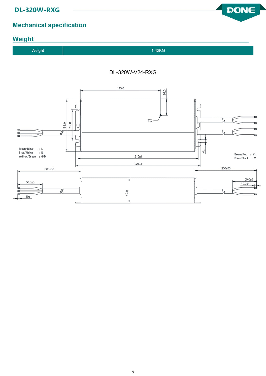 DL-320W-RXG DONE