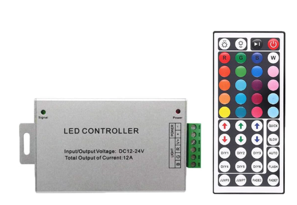 44 Keys RF DC5-24V 90W TO 360W LED Strip Controller